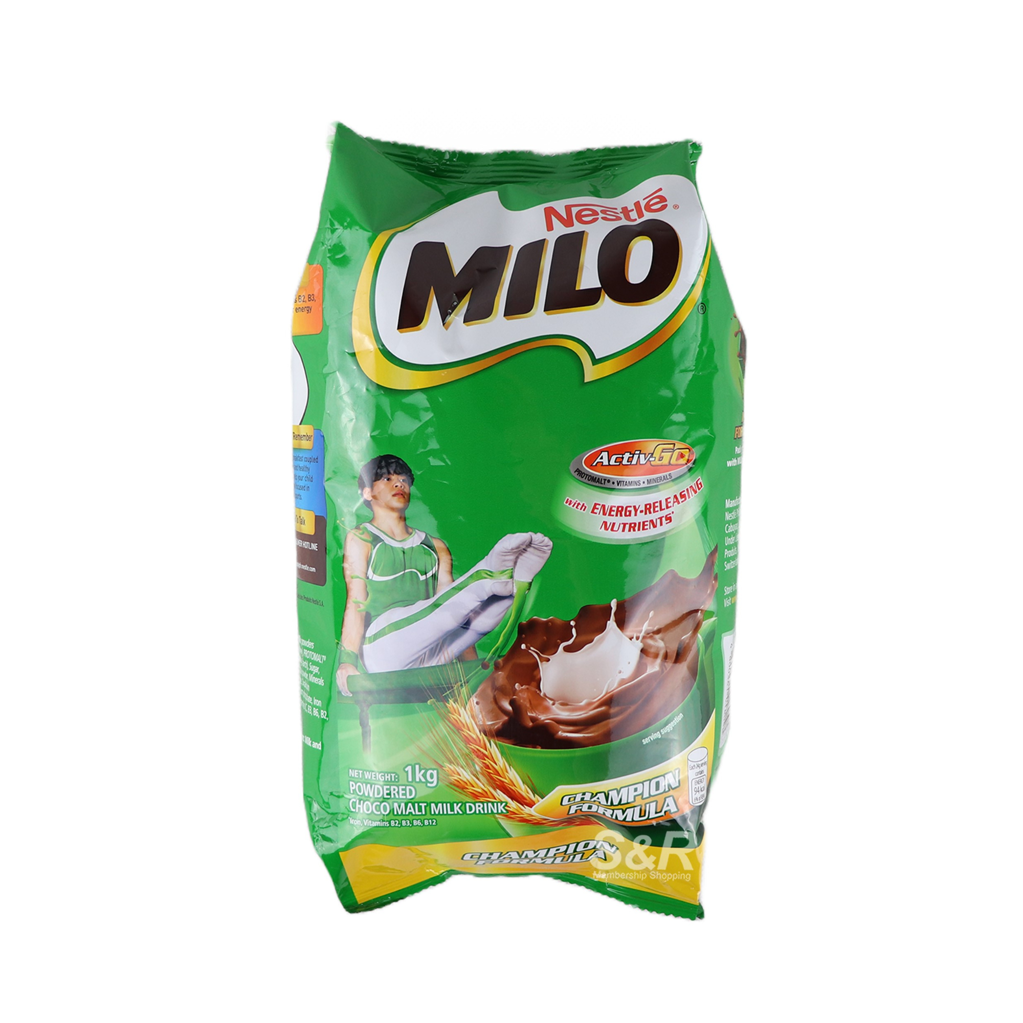 Milo Powdered Choco Malt Milk Drink 1kg Milo Powdered Choco Malt Milk Drink 1kg